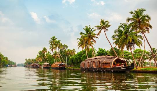 Kerala Backwaters & Hills